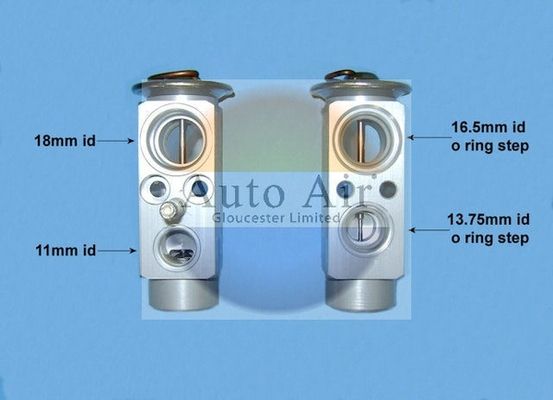 Auto Air Gloucester 22-1012 Expansion Valve, air conditioning