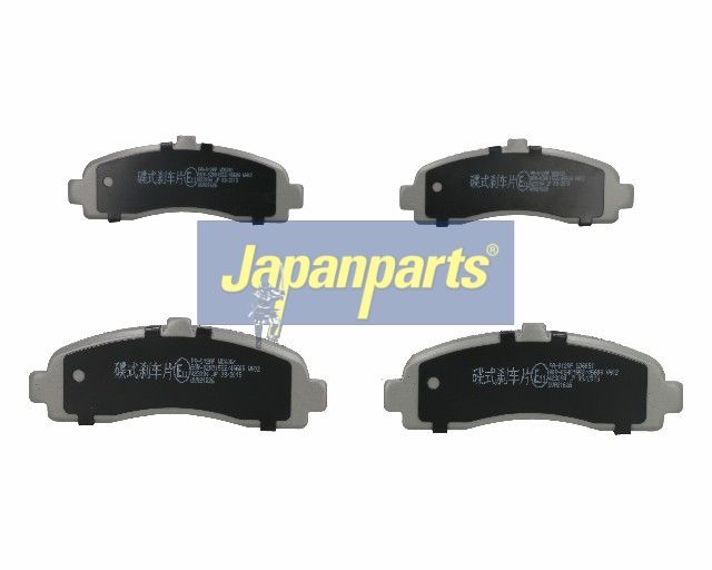 set placute frana,frana disc JAPANPARTS PA-012AF