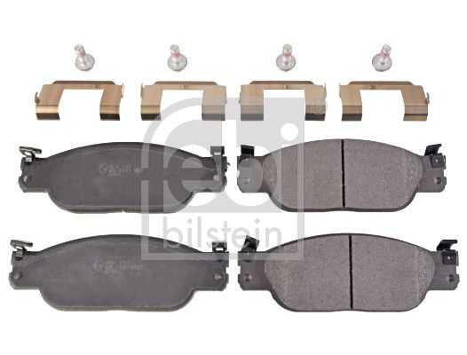 Piduriklotsi komplekt, ketaspidur, FEBI BILSTEIN 116088