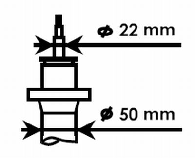 KYB lengéscsillapító 324703