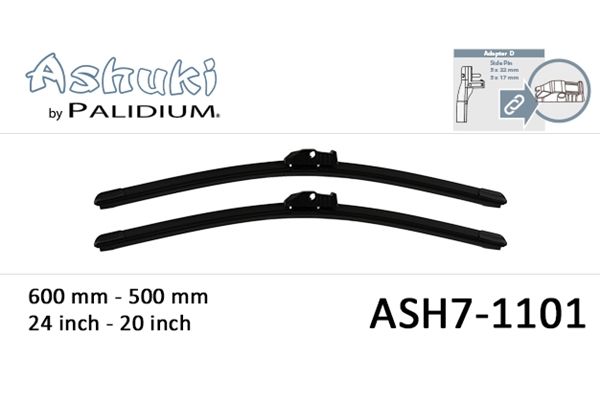 ASHUKI by Palidium törlőlapát ASH7-1101