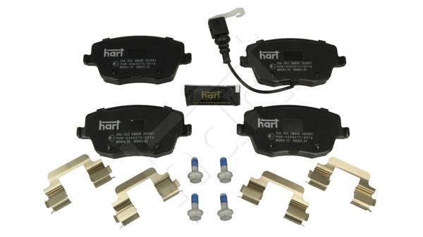 HART 256552 - Brake Pad Set, Disc Brake