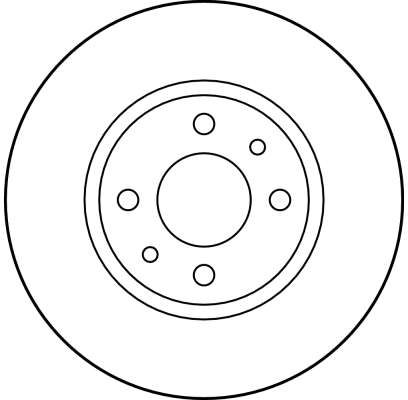 TRW DF2686 Brake Disc