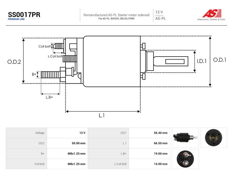 This part match OEM code: 085911287A