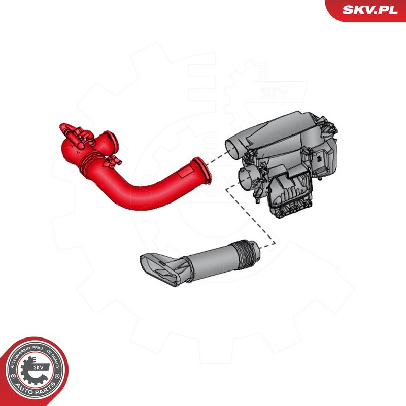 Õhutoru, õhufilter, ESEN SKV 24SKV497