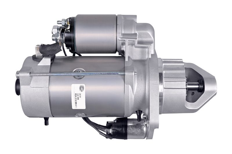 startér MB Atego 24V - 9 zubů (dvě cívky) - cívka dole 8EA012586-011