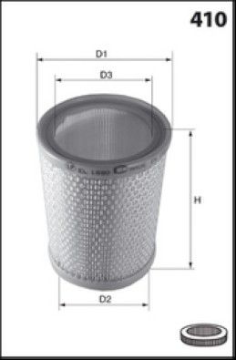 MISFAT Filtre à air R194
