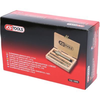 KS TOOLS 152.1095 Ištraukiklio rinkinys, kaitinimo žvakės kaištis