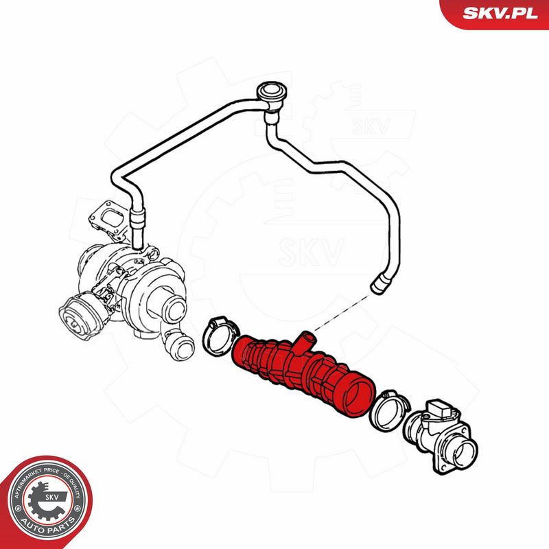 ESEN SKV 24SKV831 Hose, air supply