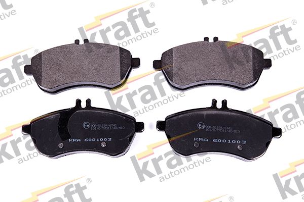 KRAFT Automotive 6001003 Stabdžių trinkelių rinkinys, diskinis stabdys