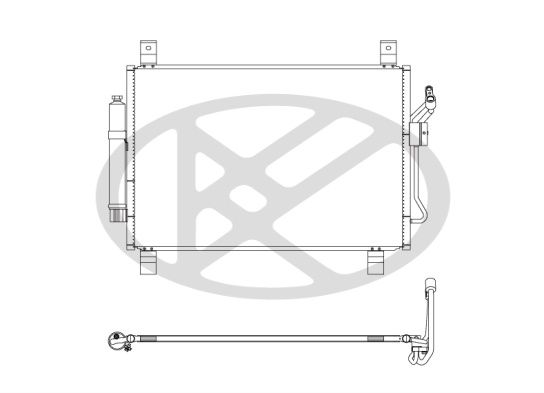 Kondensator, Klimaanlage