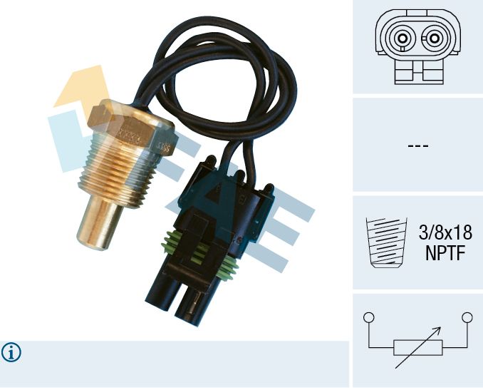 Sensor, temperatura del refrigerante