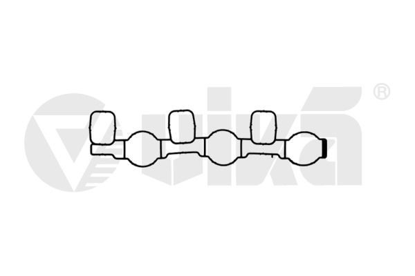 Прокладка впускного колектора Skoda Fabia II, Roomster/VW Polo/Seat Ibiza IV 1.2D (10-) (11291780301) VIKA