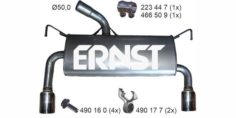 Toba esapament finala ERNST 309066