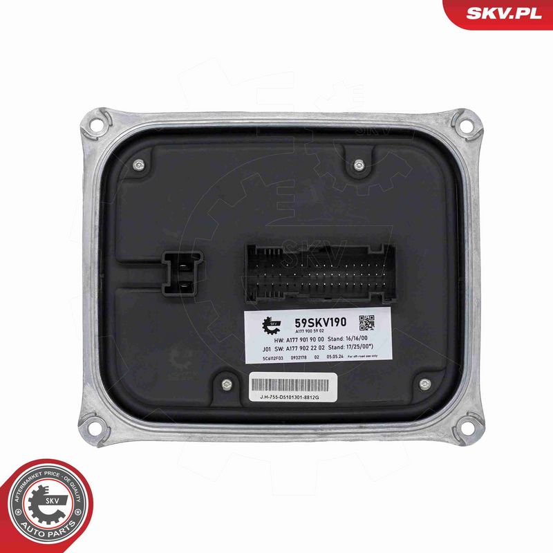 ESEN SKV 59SKV190 Control Unit, lights