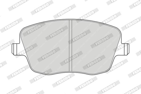 FERODO FDB1419 Brake Pad Set, disc brake