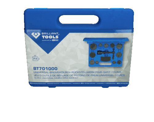 KS TOOLS BT701000 Turn/Reset Tool Set, brake caliper piston