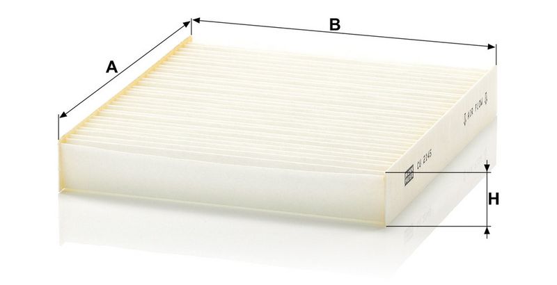 Filter, salongiõhk, MANN-FILTER CU 2145