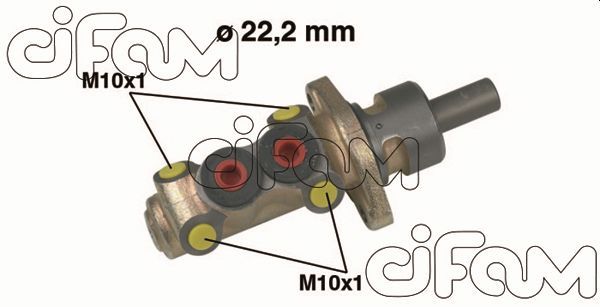 CIFAM főfékhenger 202-258