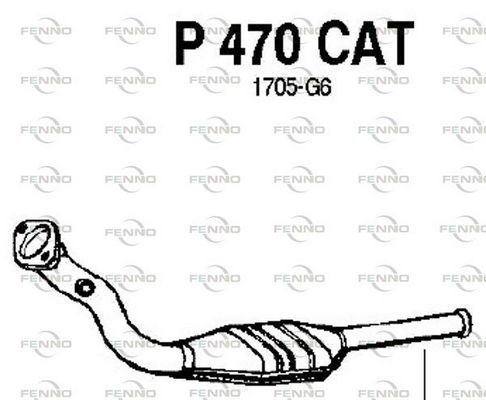FENNO katalizátor P470CAT