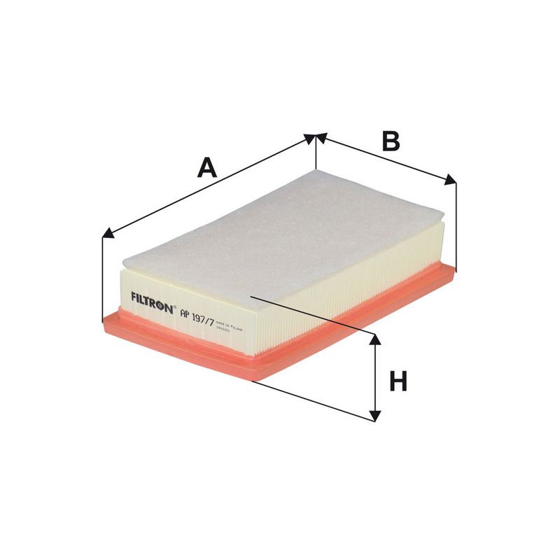Õhufilter, FILTRON AP 197, 7