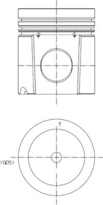 Product Image - Zuiger - 40473600 - KOLBENSCHMIDT