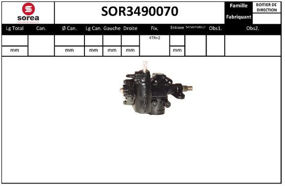 EAI kormánygép SOR3490070