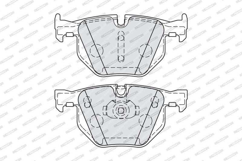 FERODO Plaquettes de frein à disque FDB4067