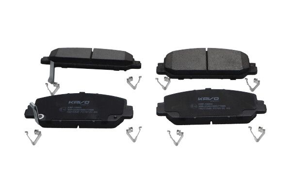 KAVO PARTS fékbetétkészlet, tárcsafék KBP-10053