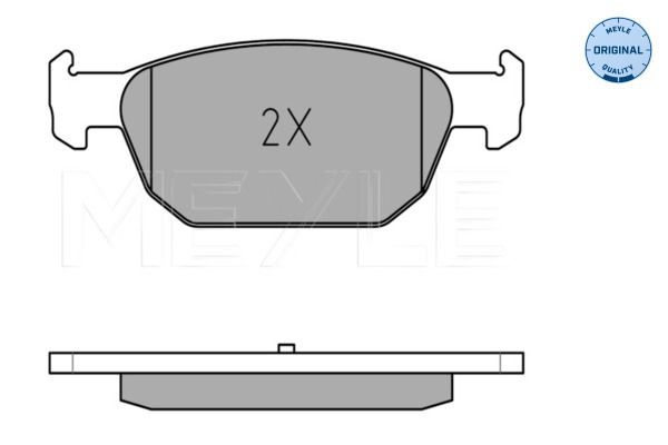 MEYLE 025 247 9617/W Brake Pad Set, disc brake