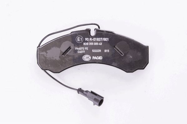 HELLA PAGID 8DB 355 005-431 Brake Pad Set, disc brake