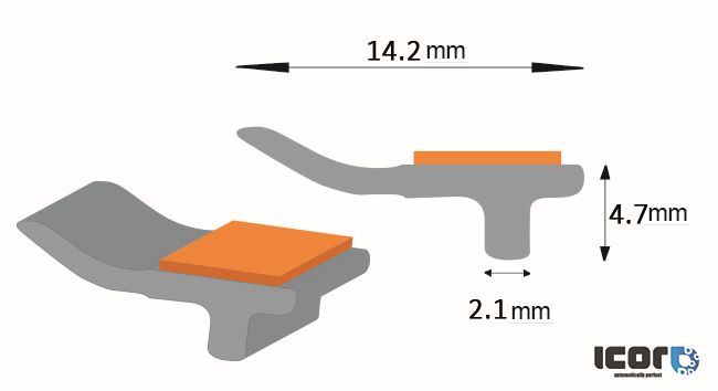 GLAVISTA 800544 Trim/Protection Strip, windscreen