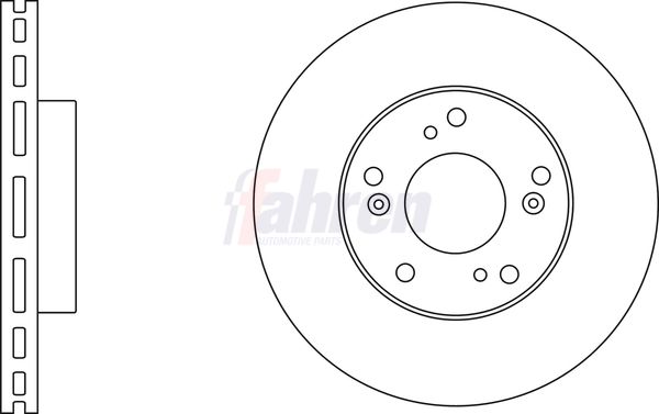 Fahren Brake Disc FBD6561
