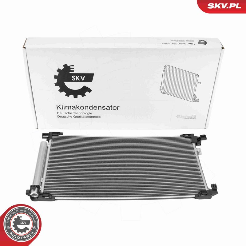 ESEN SKV 86SKV284 Condenser, air conditioning