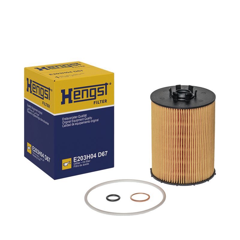 HENGST FILTER E203H04 D67 Oil Filter
