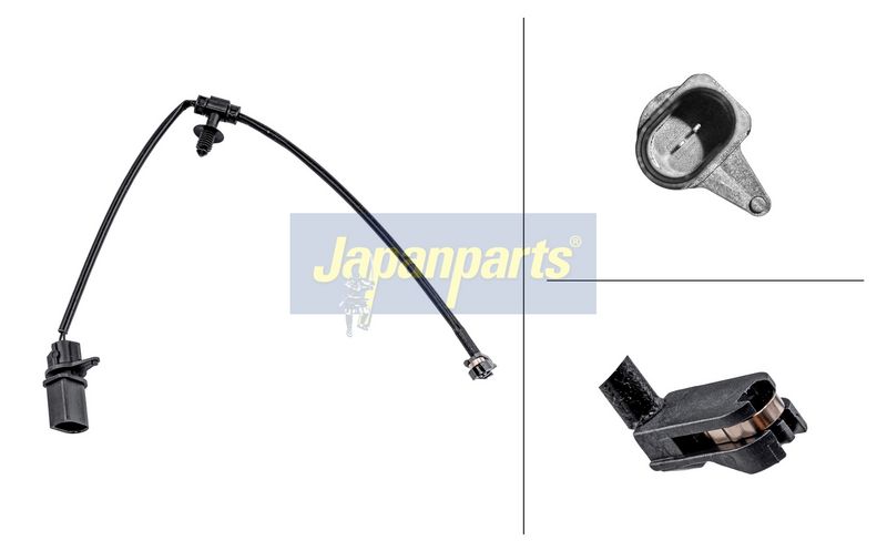 JAPANPARTS Įspėjimo kontaktas, stabdžių trinkelių susidėvėjimas