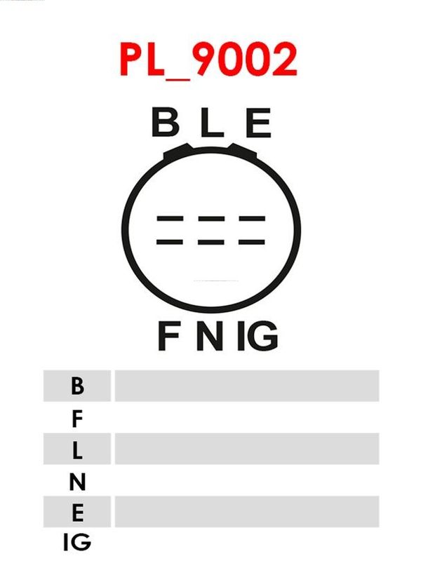 AS-PL ARE6111 Alternator Regulator