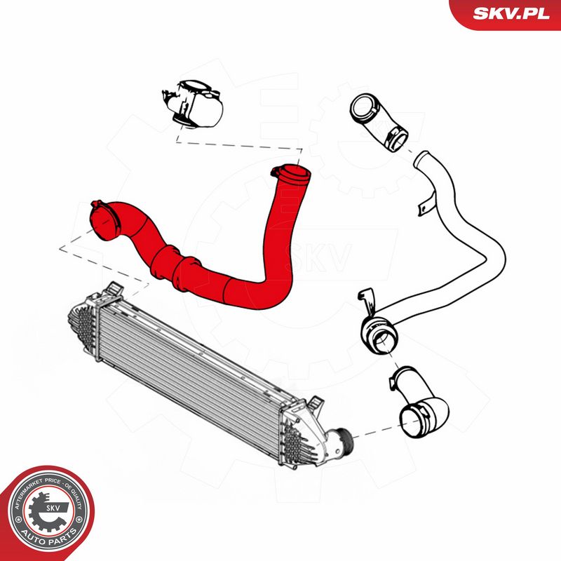 ESEN SKV 24SKV669 Charge Air Hose