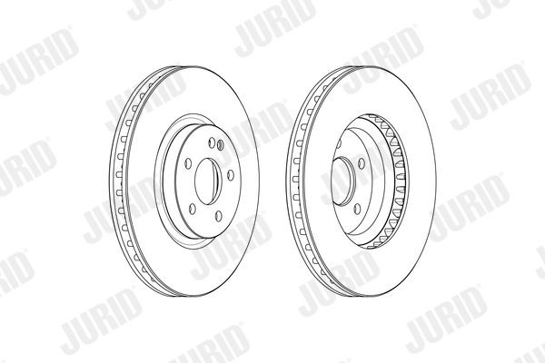 Гальмівний диск, Jurid 569261J