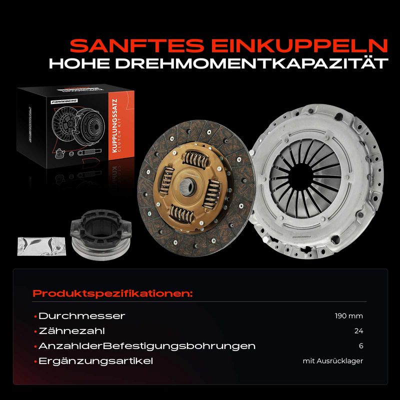 Frankberg 5481FB0028846 Clutch Kit