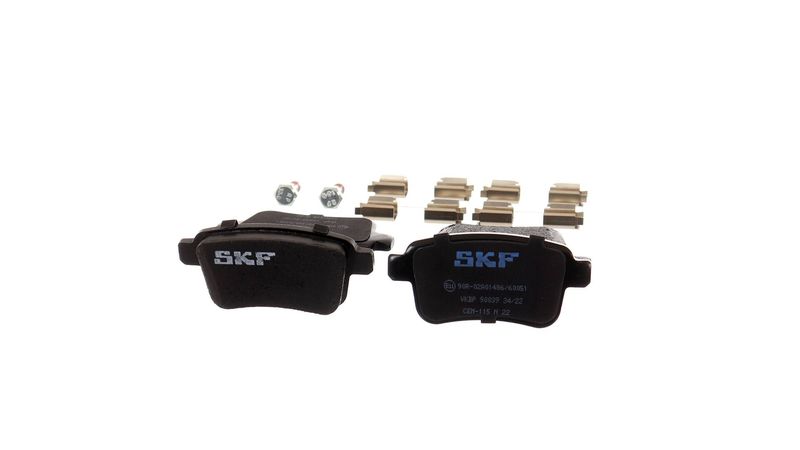 SKF VKBP90039 Комплект гальмівних накладок, дискове гальмо