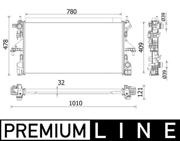 MAHLE Radiateur CR 934 000P