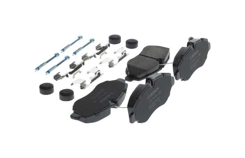 Piduriklotsi komplekt, ketaspidur, BOSCH 0 986 494 334
