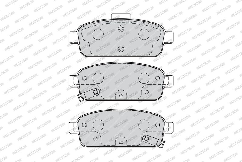 FERODO Plaquettes de frein à disque FDB4265