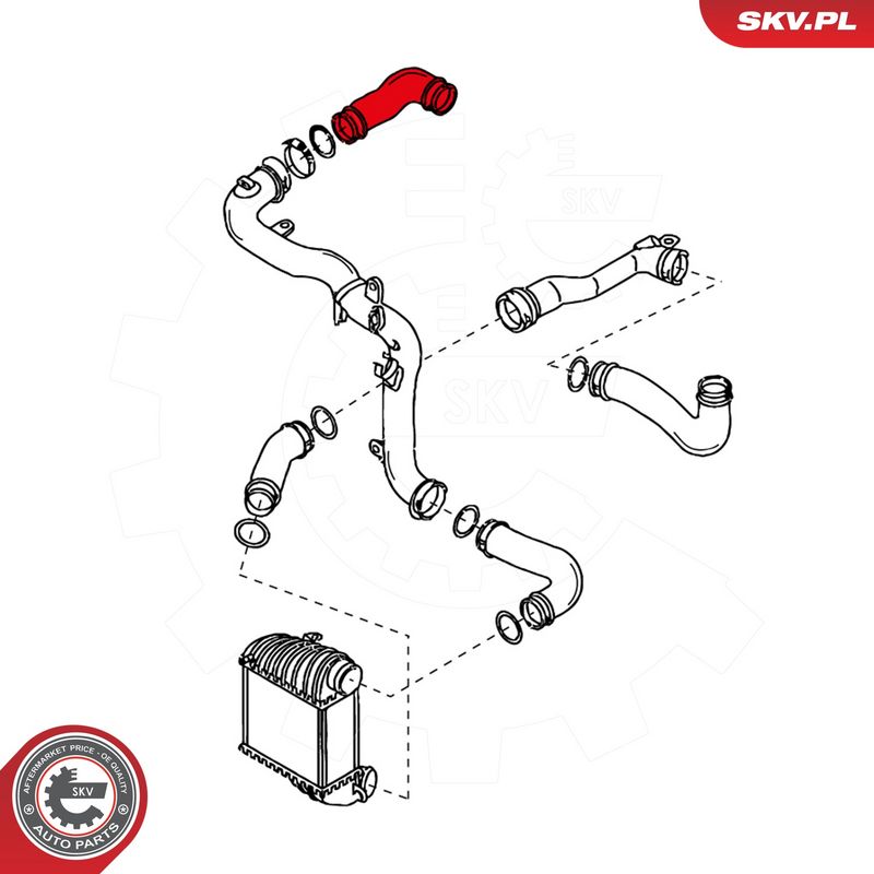 Laadimisõhu voolik, ESEN...