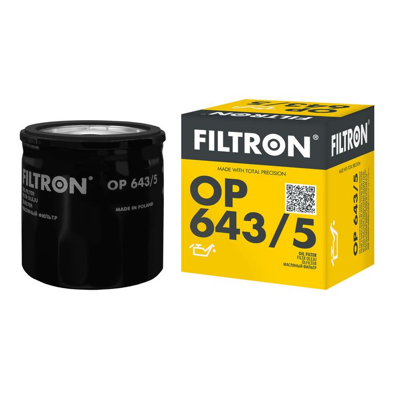 filtr olejový MB, NISSAN, RVI OP643/5