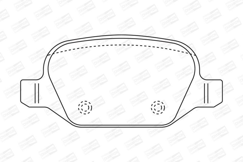 CHAMPION Plaquettes de frein à disque 573014CH