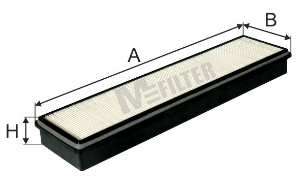 Filtr, vzduch v interiéru K 9090