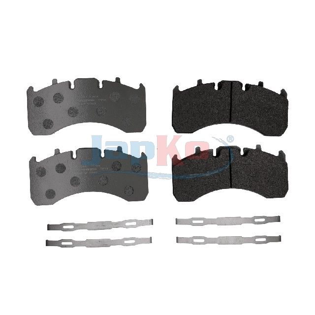 JAPKO 500725 - Brake Pad Set, disc brake
