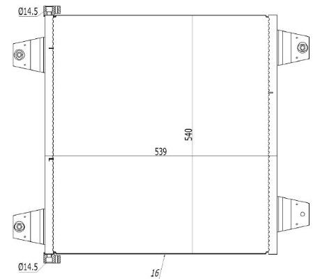 Condensator, climatizare MTR 13054435